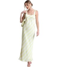 Avec Les Filles Womens Slip On Maxi Dress