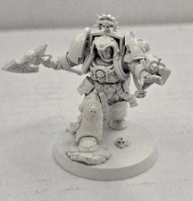 Space Marine Librarian In Terminator Armour Warhammer 40K Built Primed