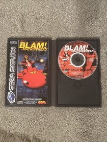 Blam! -machinehead Saga Saturn Game. Vintage Game. Excellent Condition