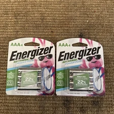 Energizer AAA4 Recharge Power Plus 2 Packs