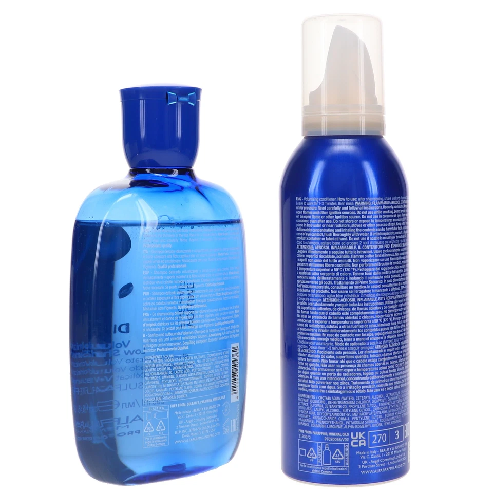 Alfaparf Milano Semi Di Lino Volumizing Low Shampoo 8.45 oz & Semi Di Lino - Image 3 of 4