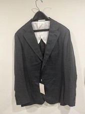 Suitsupply Havana Patch Full Canvas Blazer Piacenza 44R Silk Linen Cashmere