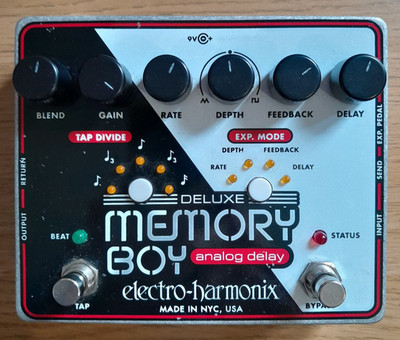 Electro Harmonix Deluxe Memory Boy - Analog Delay Pedal EHX
