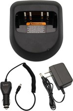 12V/24V Car Charger for Motorola A6 A8 MagOne BPR40 BC130 PMLN4822AR PMLN4682AR