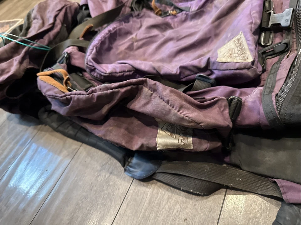 Pack Marco Gregory Vintage Senderismo Trekking, Años 80 90 Y2K Púrpura Foto 4 de 4