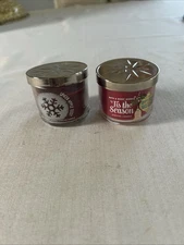 Slatkin Bath & Body Works Shades of Red Mini Candles