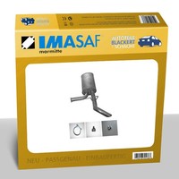 Imasaf ESD Auspuff Endtopf für Opel / Renault Movano + Master, EndschalldäMpfer