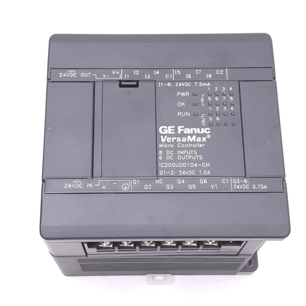 GE Fanuc IC200UDD104-CH VersaMax Micro Controller, 14-Point 8DI