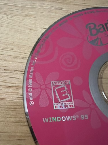 Barbie Photo Designer Computer CD-Rom Disc Only No Camera Included 1995 Windows - Picture 5 of 6