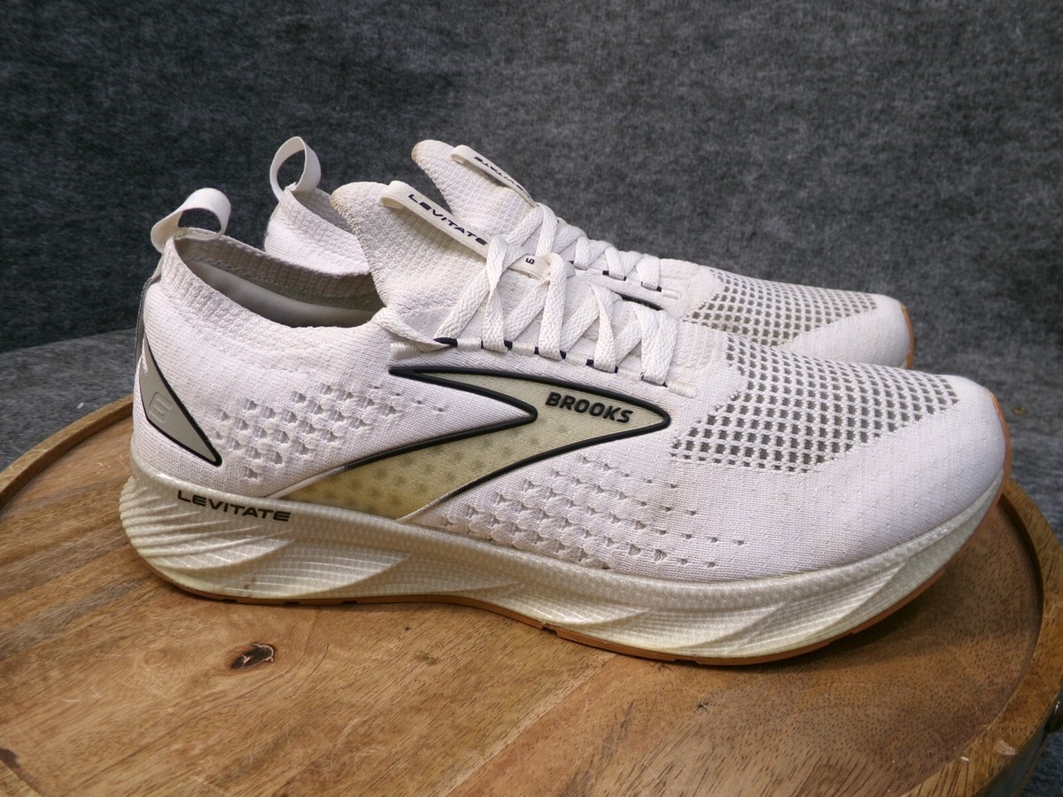Brooks Womens Levitate Stealthfit 6 White Gum 1203851B170 Running Brooks Womens Levitate Stealthfit 6 White Gum 1203851B170 Running