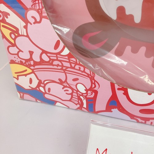 Taito Gloomy Bloody Bear Wall Clock Face Pink Chax GP CGP Kawaii Character Japan - Picture 10 of 24