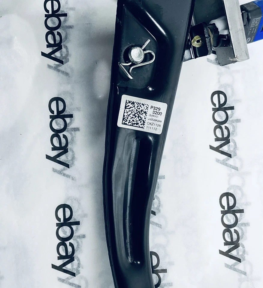 2019-2020 KIA FORTE FLOOR STOP BRAKE PEDAL W/ SUPPORT BRACKET OEM P329 3200 - Image 4 of 4