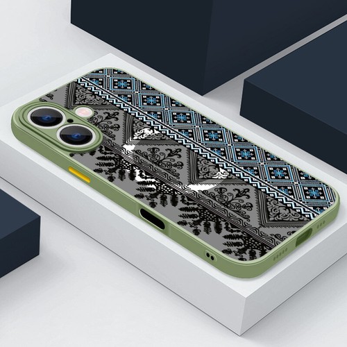 For iPhone 16 15 14 13 Pro Max 12 Mini 11 7 8 Magsafe Acrylic Pattern Case Cover - Picture 18 of 22