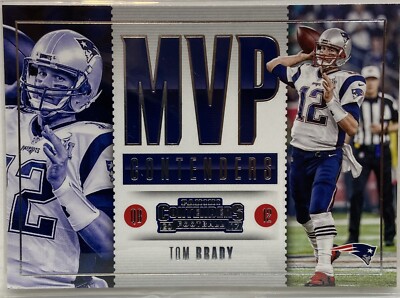 2017  Tom Brady Super Bowl Champ For A Fifth Time MVP Card MC 23 Panini Contendo
