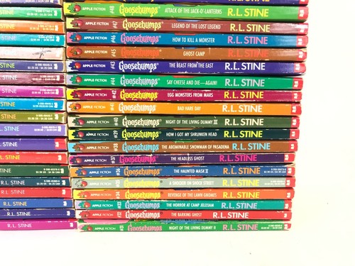 Goosebumps *near complete set original prints* 1-60 + 62 good-very good PB books - Bild 4 von 19