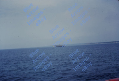 1960s 35mm Slides Lot of 2 Nantucket Ferry Boats SS Nobska and Islander #7713