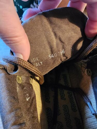 Vintage ASOLO Trail II Leather Hiking Boots Women's 8.5 New Soles w/Original Box - Picture 6 of 12