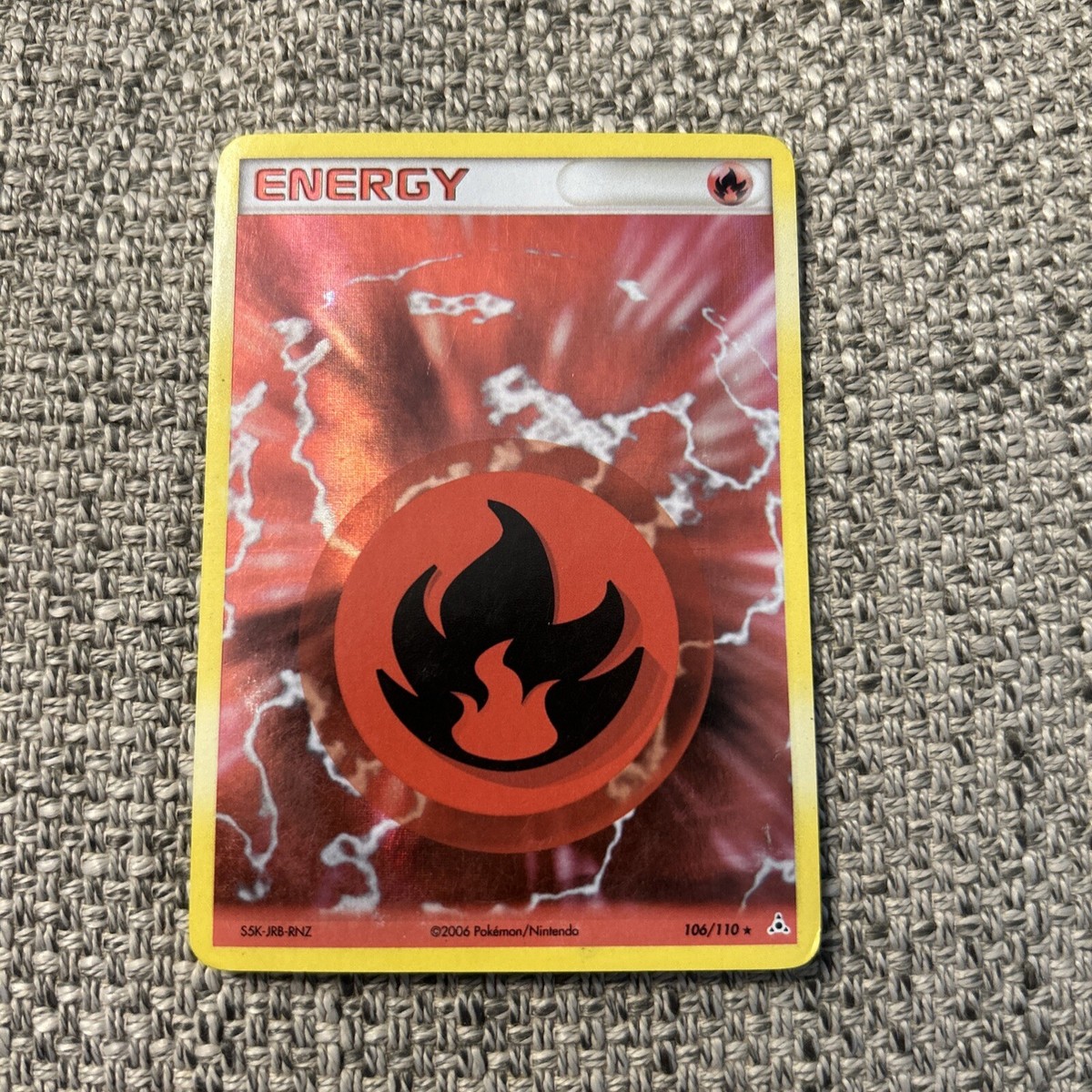 Pokémon TCG -Fire Energy EX Holon Phantoms 2006 - 106/110 - Holo