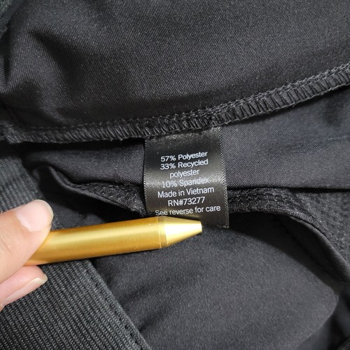 FLX Pants Women's 30 Stretch Black Zipper Pockets Active Poly Spandex Work Flare - Bild 9 von 11