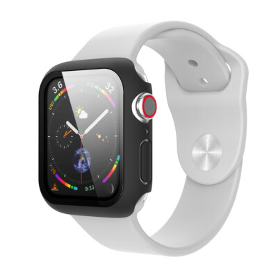 Hülle für Apple Watch 1-11 SE Ultra 2 Case Schutzhülle mit Display Schutz Glas