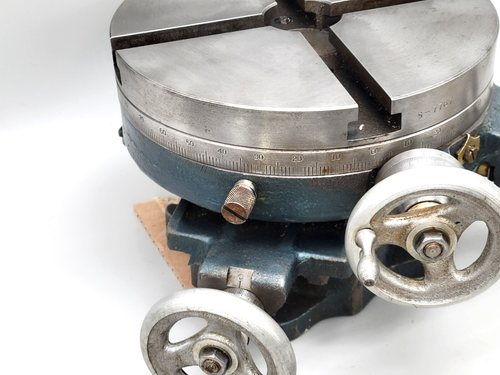 *EXC* CRAFTSMAN 8" HORIZONTAL X&Y AXIS CROSS SLIDE MILLING ROTARY TABLE USA! - Picture 6 of 10