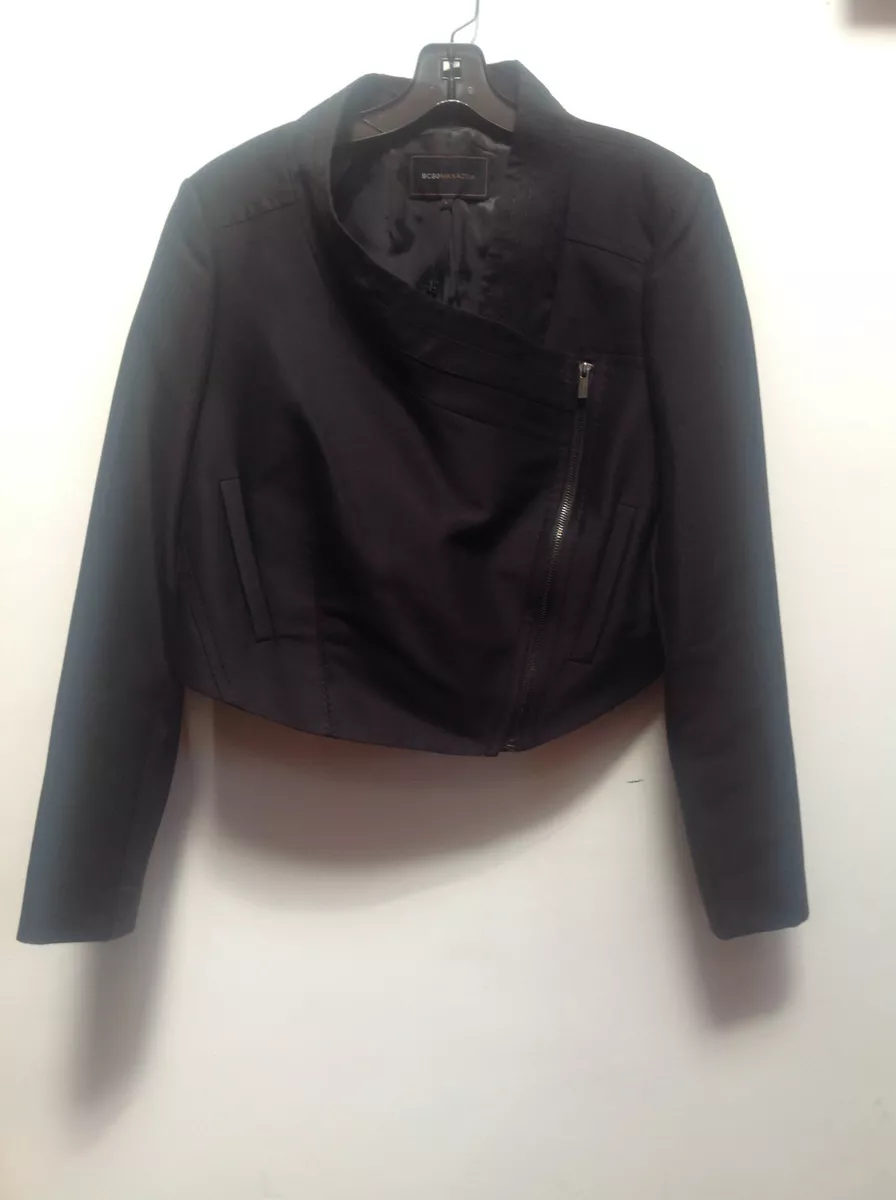 Bcbg black best sale jacket
