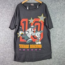 Vintage Novel Teez Dress Womens One Size Black Short Sleeve Disney Sylvester