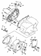 YAMAHA DRAGSTAR XVS 125 2000-2004 Kit vis BTR inox moteur complet XVS125