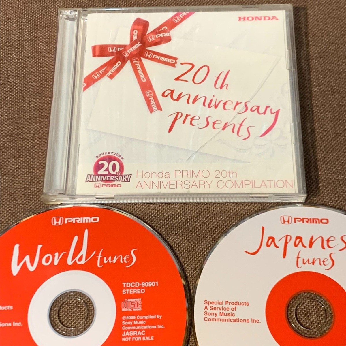 Promo-only Honda Primo 20th Anniversary Compilation JAPAN CD TDCD