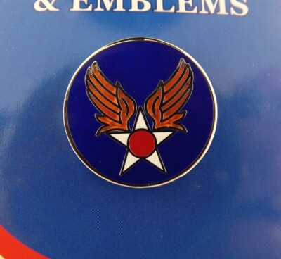 BRAND NEW Lapel Pin USAF Army Aircorp AAF Blue Enamel 1