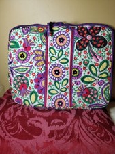 Vera Bradley 17" Soft Laptop Sleeve in "Viva la Vera" Pattern