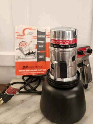 MCM Electro Airless Paint Gun/Sprayer Original Box  Excellent Condition Vintage