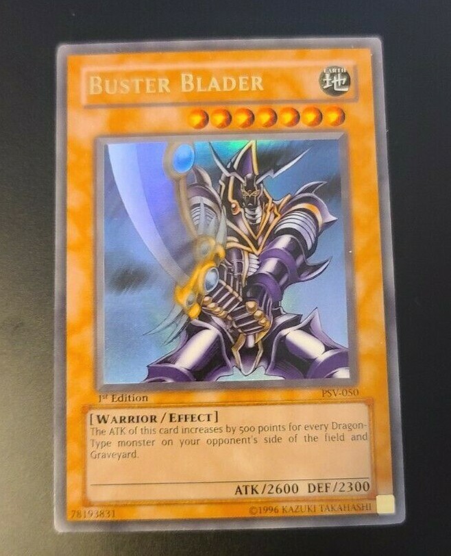 YuGiOh Buster Blader HOLO PSV-050 1st Edition - Near Mint
