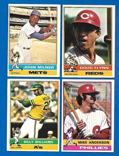 1976 OPC O PEE CHEE TOPPS 397-528 MLB BASEBALL CARD ERROR & VARIATION SEE LIST - Picture 248 of 255
