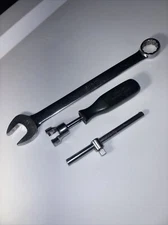 SNAP-ON TOOLS TM-5 1/4" DRIVE SLIDING T-HANDLE SOCKET, OEX24 Wrench B1356C Lot