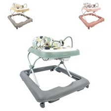 Kikkaboo Walker Poppy Music Light Adjustable Height Folding Rubber Stopper