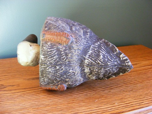 Vintage Feeding Duck hunting Decoy Sport Plast Italy Carry Lite weighted - Picture 9 of 11