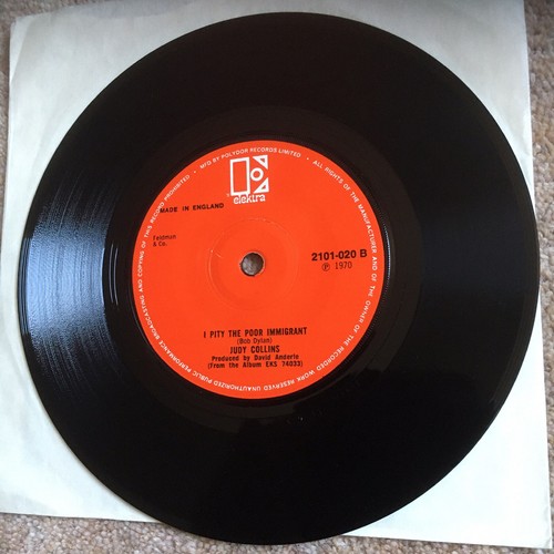 Judy Collins “Amazing Grace” 7 inch Ex - Picture 2 of 2