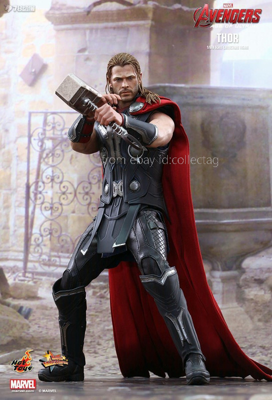 Hot Toys - ムービー・マスターピース MMS306 ソー 1/6 フィギュア アベンジャーズ Hot Toys Mms306 1/6 Avengers Age Of Ultron Thor Action