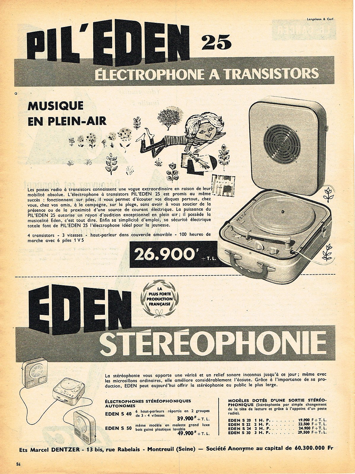 Ou Est Tourné Bienvenidos A Eden Tourne Disques Eden d’occasion