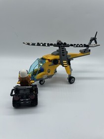 LEGO City 60158 - Jungle Cargo Helicopter 95% Complete - See Pictures.