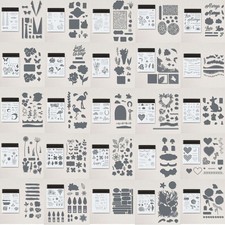 Tiere Blumen klar Stempel Metall Stanzformen Set Für DIY Scrapbooking Handwerk