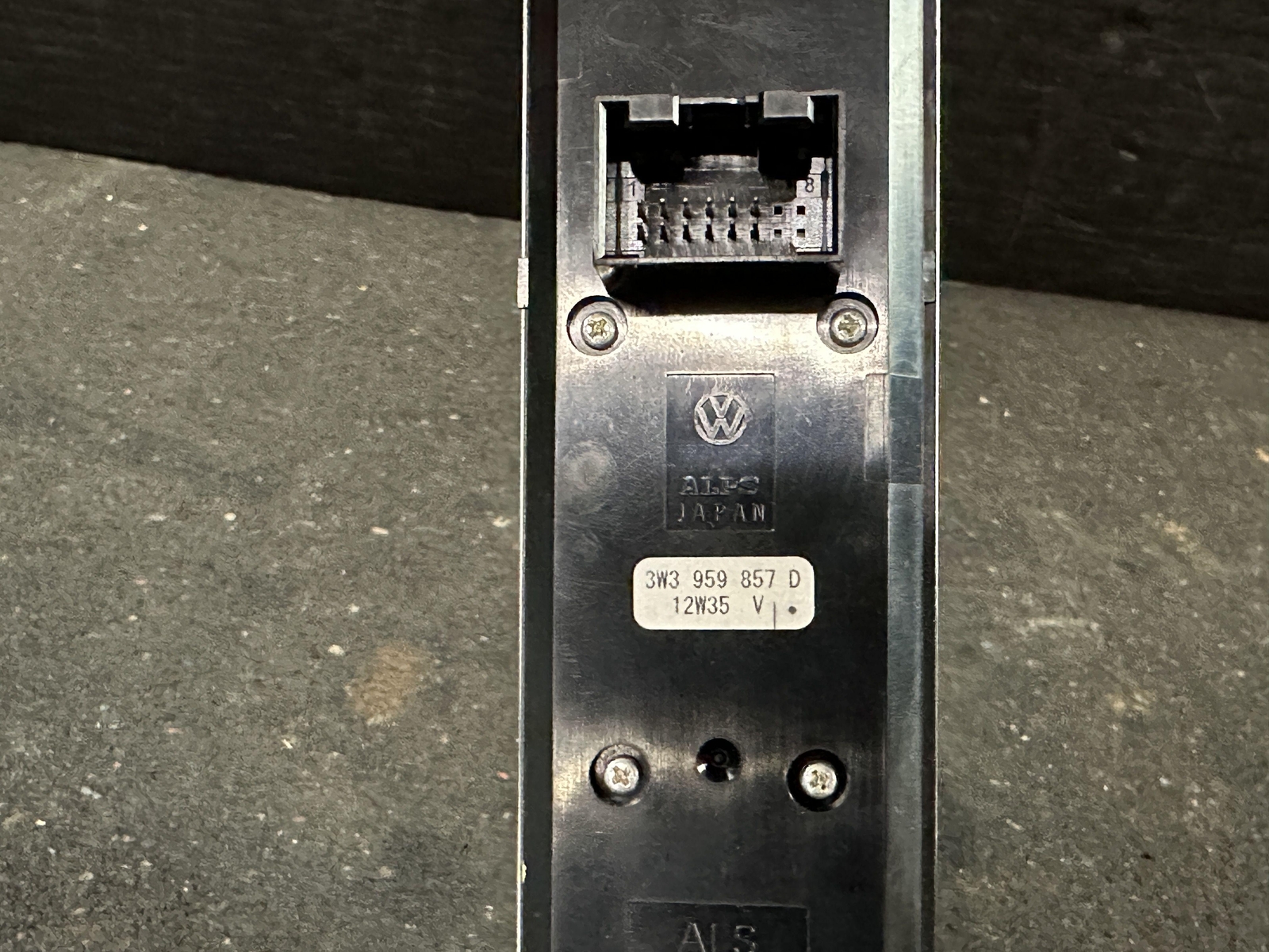 11-18 BENTLEY CONTINENTAL DRIVER FRONT MASTER DOOR LOCK WINDOW SWITCH 3W3959857D