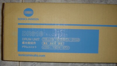 Genuine Konica Minolta DR618 ACV80TE Color C-M-Y Drum Unit ACV80TD OEM - NEW!!!