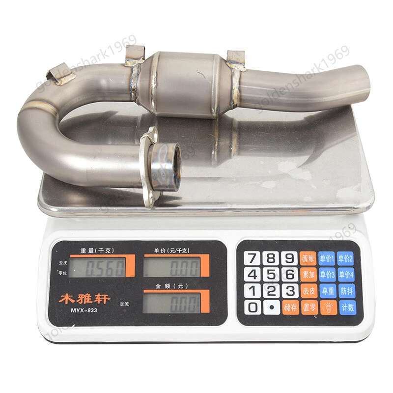 Sistema de escape tubo de aleación de titanio para Yamaha YZ450F 2007-2009 WR450F 2007-2015 Foto 3 de 4