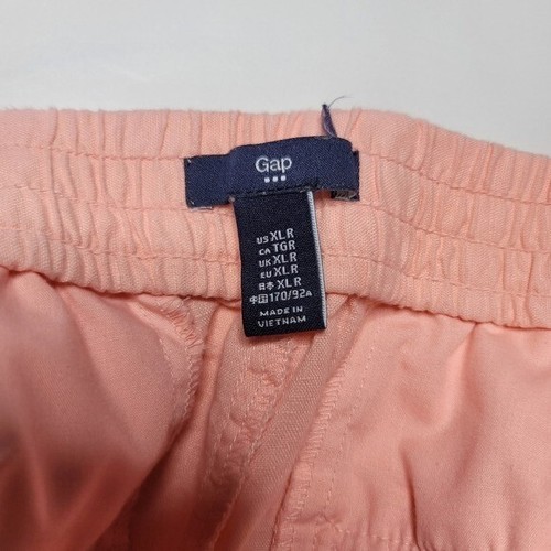 Gap Coral Flat Front Shorty Chino Shorts Size XL Regular Summer - Picture 4 of 8