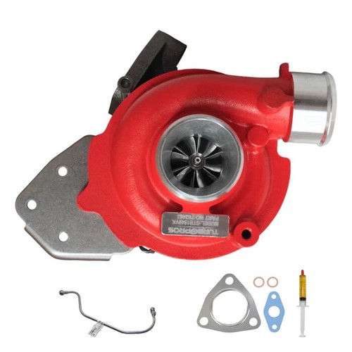 Turbo de alto flujo GEN1 sin actuador + tubo de alimentación de aceite para Holden Captive Z20S 2,0 L - Imagen 3 de 20