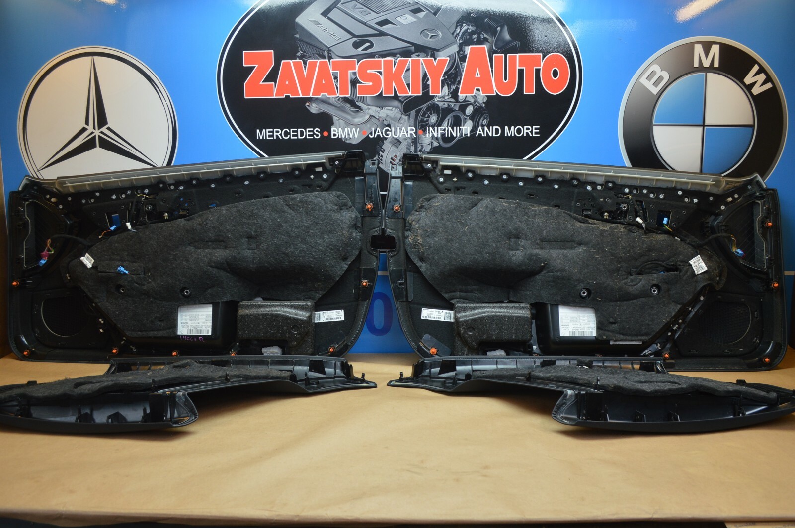 2014 W204 MERCEDES C63 AMG 507 EDITION COUPE DRIVER PASSENGER DOOR