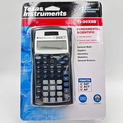 New Texas Instruments TI-30XIIS Scientific Calculator