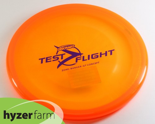 Discraft TEST FLIGHT Z ZONE (BANGER TOP) GT *pick color/weight* Hyzer Farm disc - Picture 15 of 46
